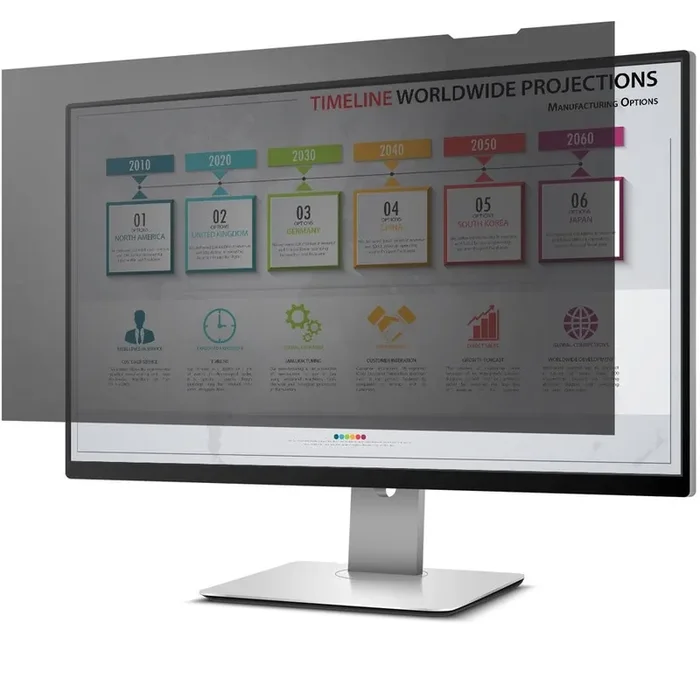 Rocstor Privacyview Privacy Screen Filter Black, Glossy, Matte – For 25″ Widescreen LCD