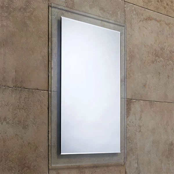Roper Rhodes Rectangular Mirror with Clear Frame 495 x 710mm, Bevelled Glass