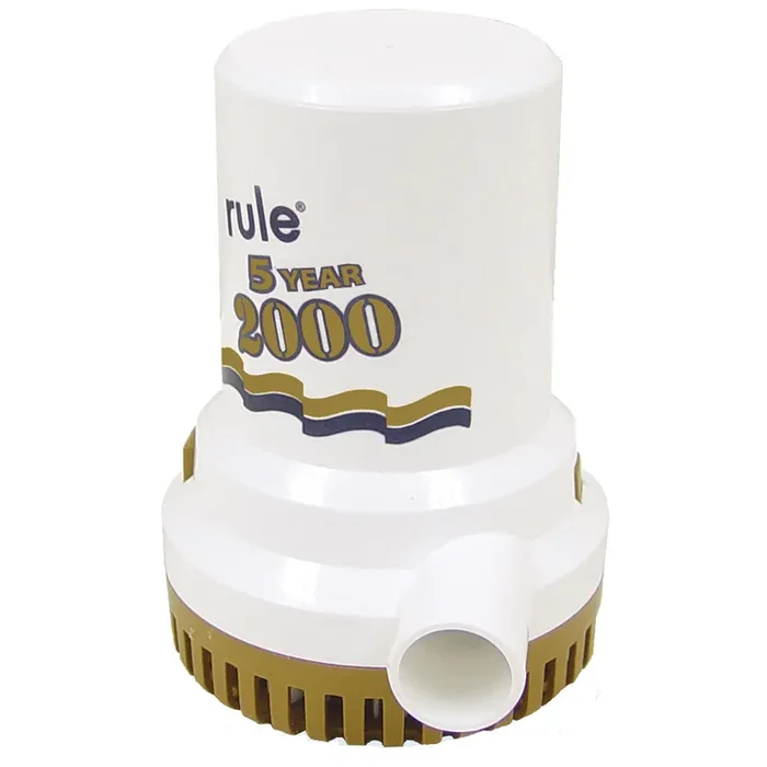 Rule 2000 G.P.H. “Gold Series” Bilge Pump