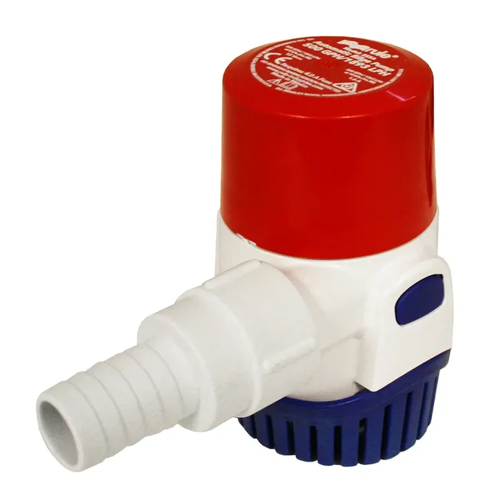 Rule 500GPH Electronic Sensing Bilge Pump – 24V