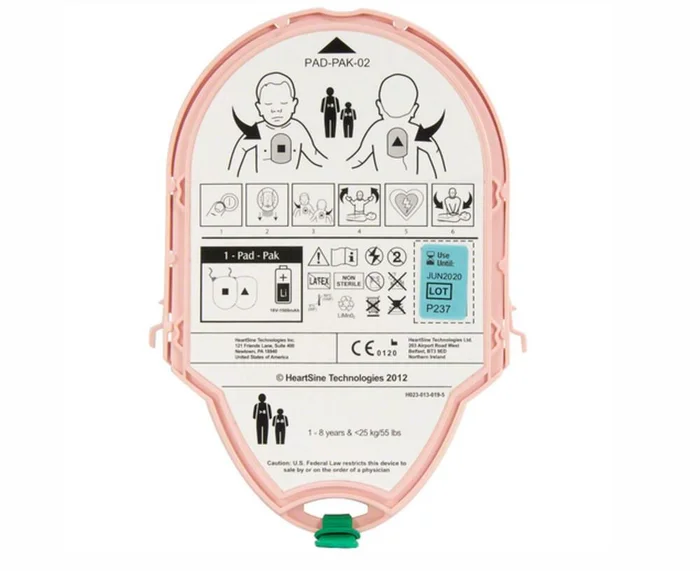 Samaritan Pediatric Pad-Pak Pink PAD-PAK-02