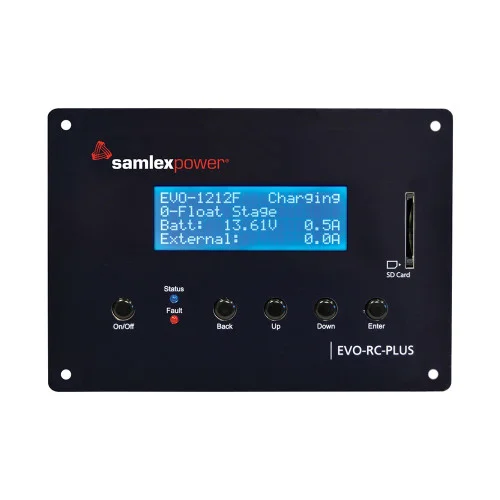 Samlex EVO-RC-PLUS Programmable Remote Control f/Evolution F Series Inverter/Charger – Optional