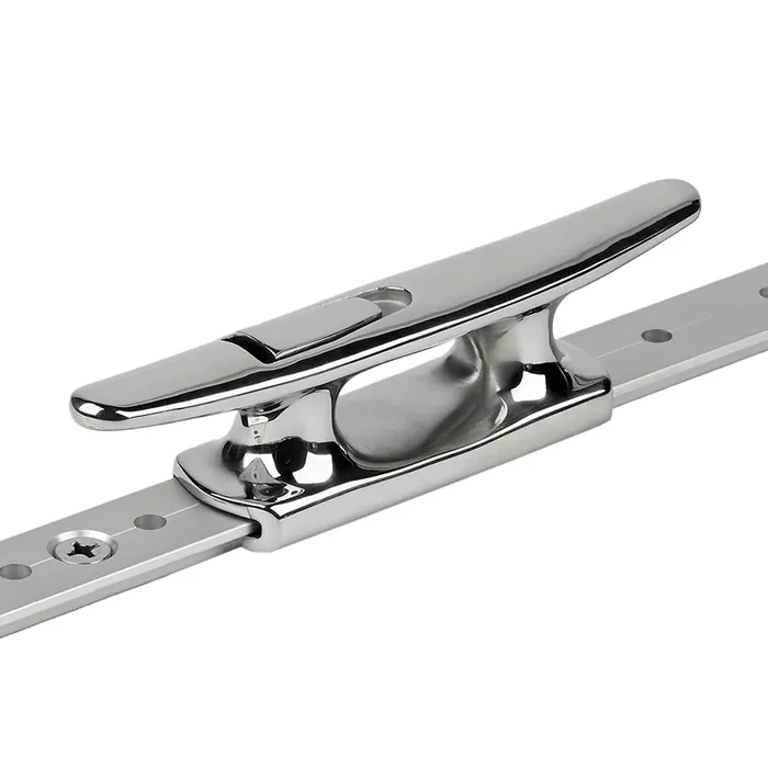 Schaefer Mid-Rail Chock/Cleat Stainless Steel – 1-1/4″