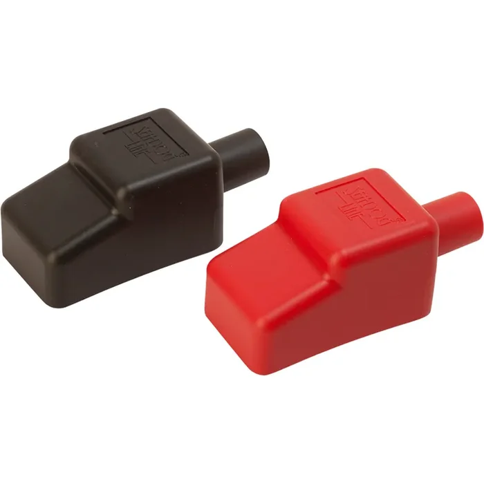 Sea-Dog Battery Terminal Covers – Red/Black – 5/8″