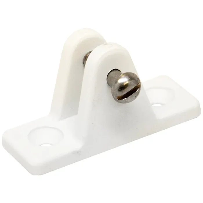 Sea-Dog Nylon Angled Deck Hinge – White