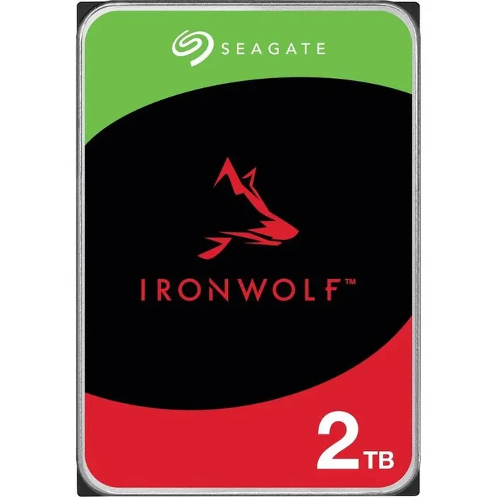 Seagate IronWolf ST2000VN003 2 TB Hard Drive – 3.5″ Internal – SATA (SATA/600) – Conventional Magnetic Recording (CMR) Method