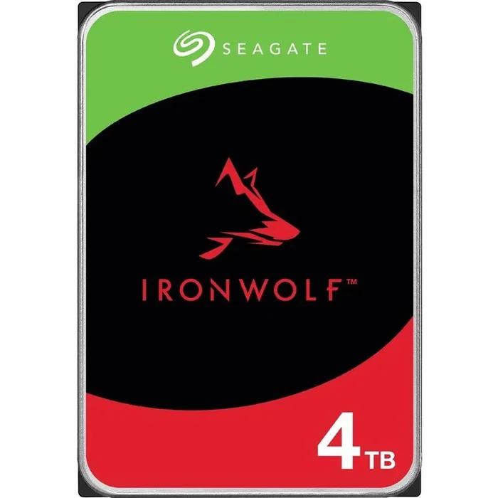 Seagate IronWolf ST4000VN006 4 TB Hard Drive – 3.5″ Internal – SATA (SATA/600) – Conventional Magnetic Recording (CMR) Method