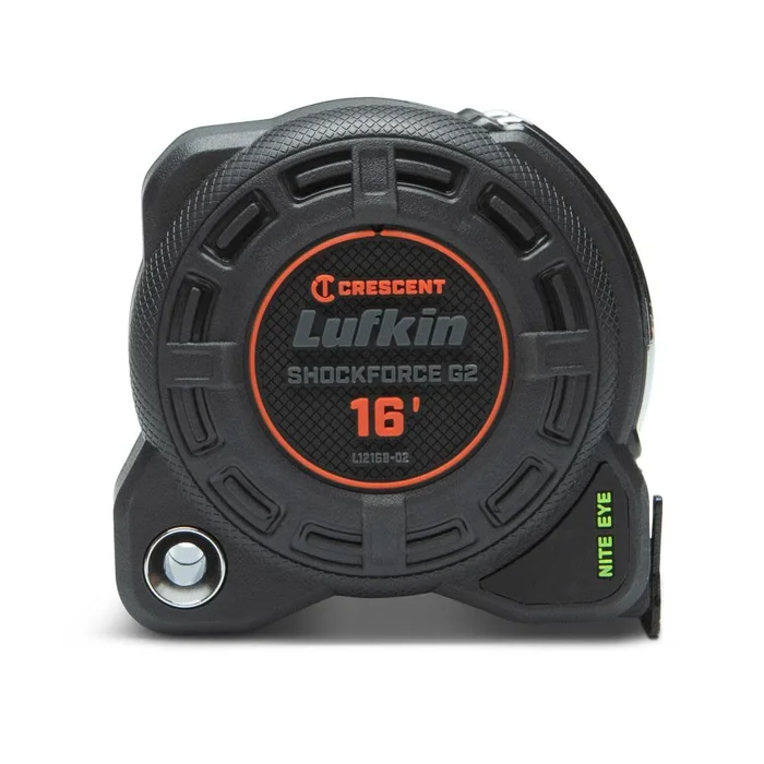 Shockforce Nite Eye G2 Magnetic Tape Measure 1 1/4in x 16′ LM1216B-02