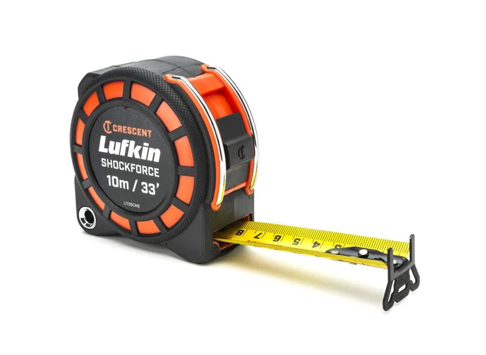 Shockforce Tape Measure Dual Sided 1 3/16 x 10m/33′ L1135CME-02