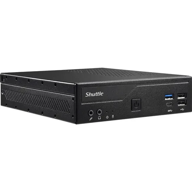 Shuttle XPC slim DH610S Barebone System – Slim PC – Socket LGA-1700 – 1 x Processor Support