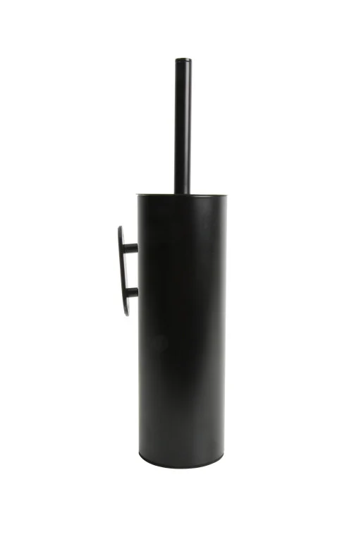 Signature Free Standing/Wall Mounted Toilet Brush Set – Black