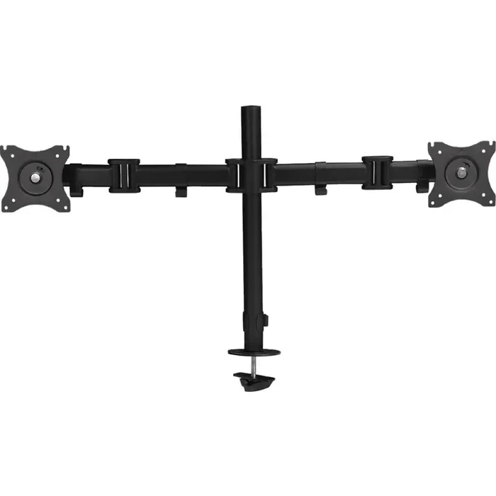 SIIG Dual Monitor Articulating Desk Mount – 13″ to 27″ – 13″ to 27″ Screen Support – 34