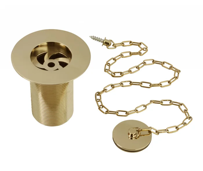 Sink Waste 6 Gold Plated