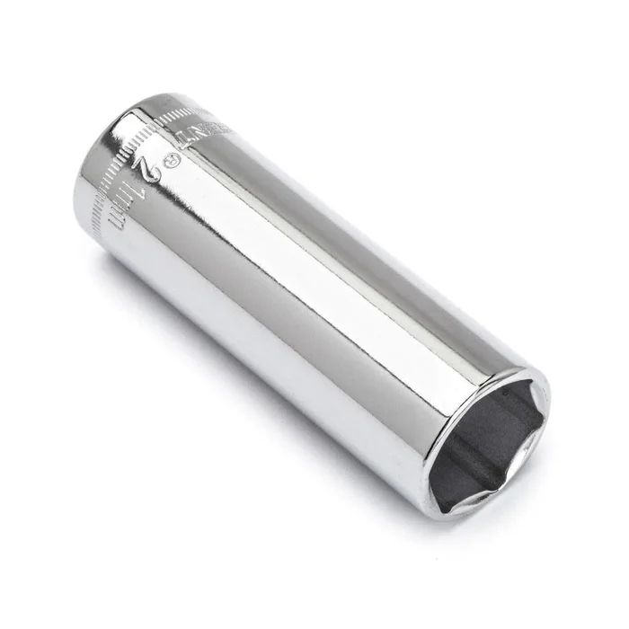 Socket 1/2 In. Drive 6 Point Deep 21mm CDDS80N