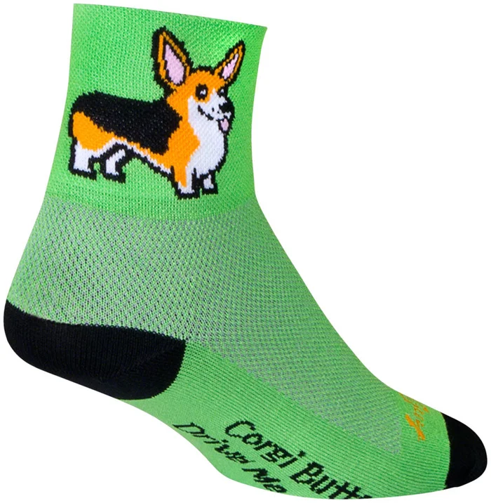 SockGuy Classic Ernie Socks – 3″ Green Large/X-Large