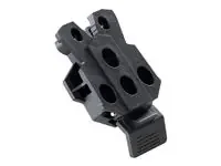 SpacePole Mounting Clip for Payment Terminal – Black – TAA Compliant