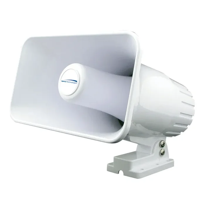 Speco 4″ x 6″ Weatherproof PA Speaker Horn – White