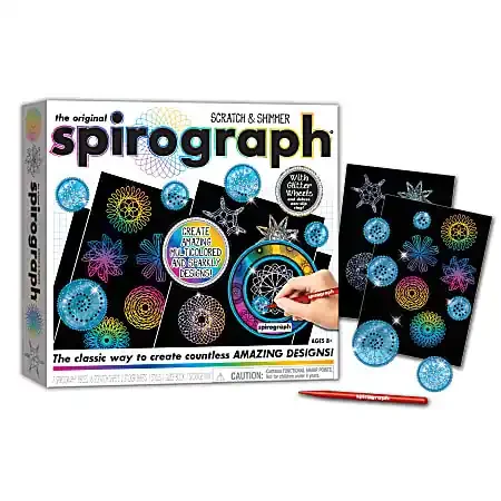 Spirograph Scratch & Shimmer Set