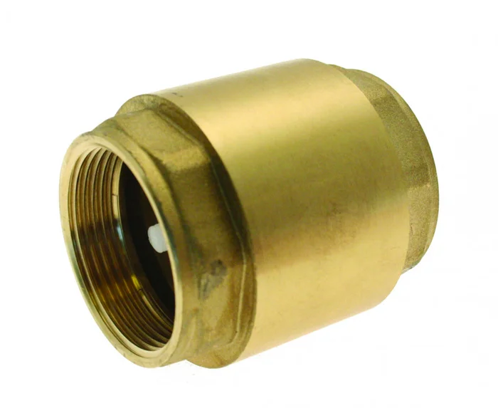 Spring Check Valve Brass 1″