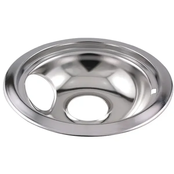 Stanco Metal Products 701-6 Universal Chrome Drip Pan (6 In.)