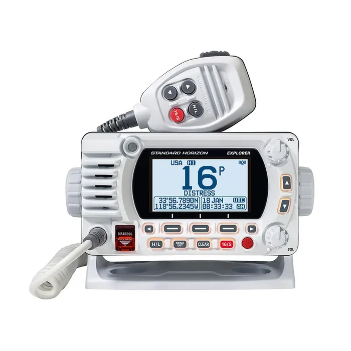 Standard Horizon GX1800G Fixed Mount VHF w/GPS – White