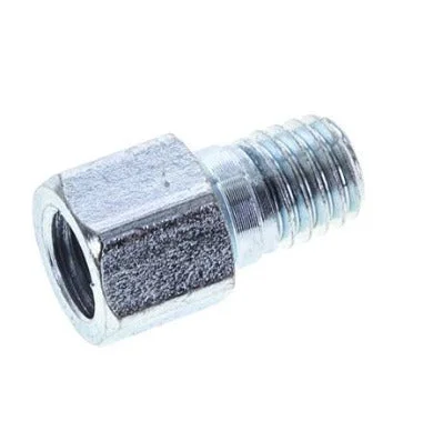 Steel Male/Female M8x1.25 Grease Nipple Extension 16mm