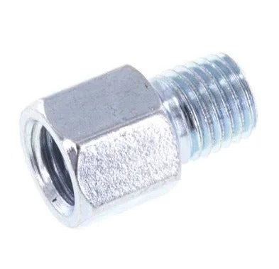 Steel Male/Female M8x1 Grease Nipple Extension 14mm [2 Pieces]