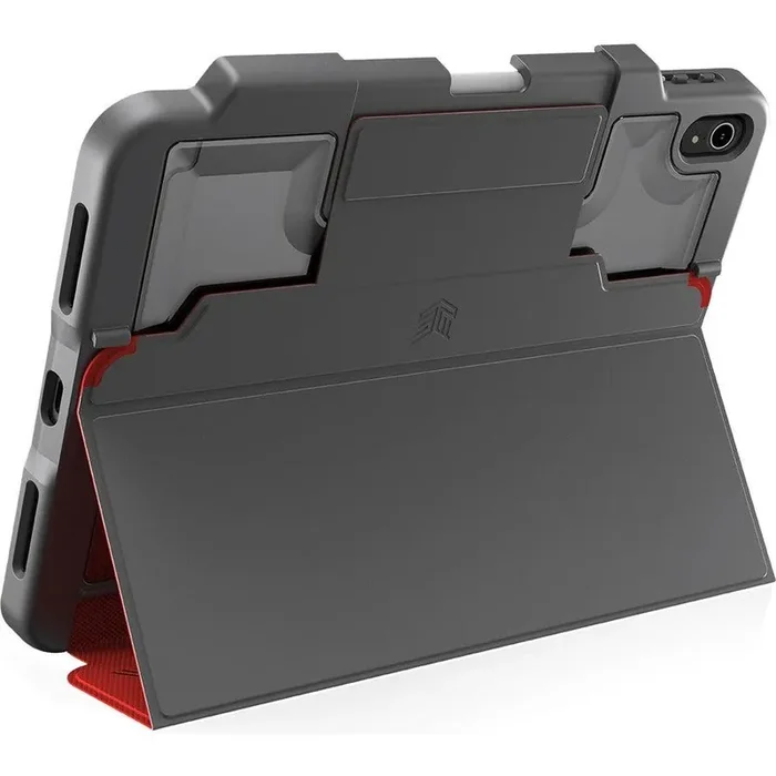 STM Goods Dux Plus Rugged Carrying Case (Folio) for 10.9″ Apple iPad (10th Generation) Tablet – Red