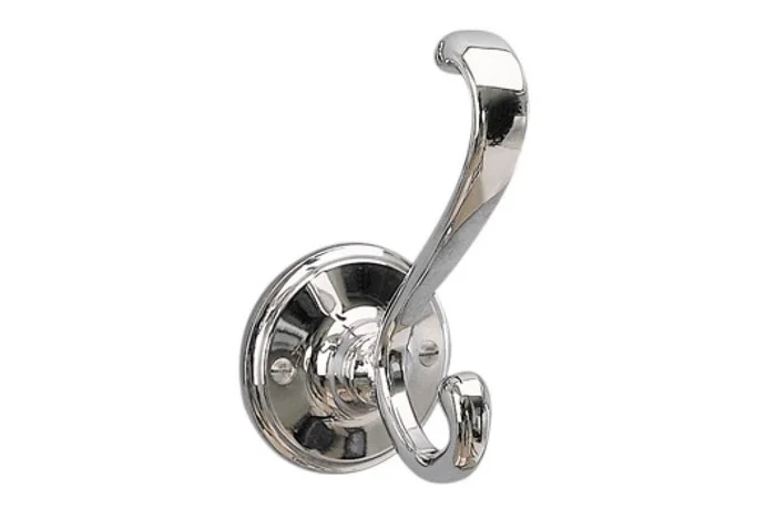 Stockholm Double Robe Hook – Chrome