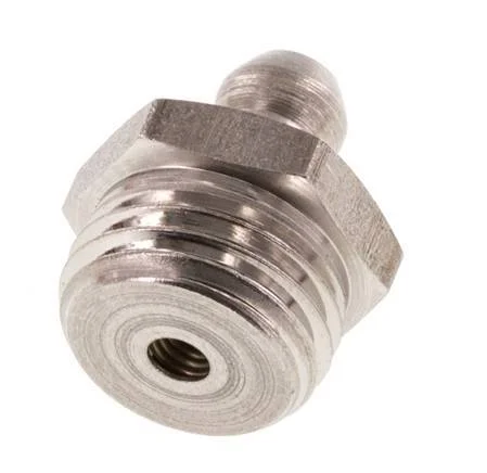 Straight Grease Nipple Stainless Steel R 1/4 inch DIN 71412
