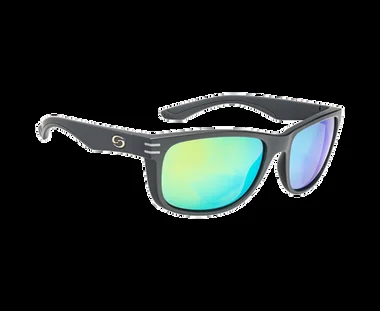 Strike King – S11 Optics Cumberland Matte Black Frame Multi Layer Green Mirror Amber Base Lens