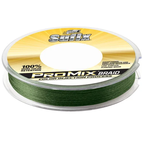 Sufix ProMix Braid – 20lb – Low-Vis Green – 300 yds