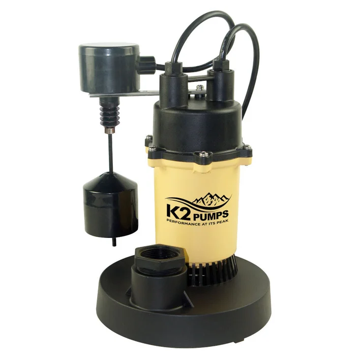 Sump Pump 1/2 HP Cast Aluminum with Direct-in Vertical Switch SPA05001VDK