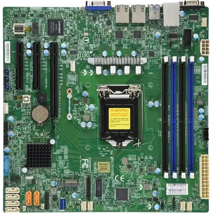 Supermicro X11SCL-F Server Motherboard – Intel C242 Chipset – Socket H4 LGA-1151 – Micro ATX