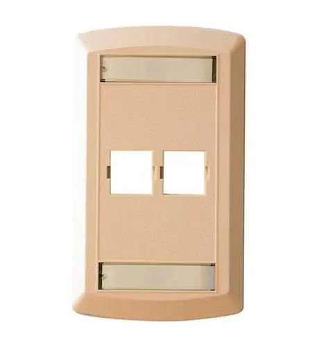 Suttle 2 Outlet Faceplate – Ivory SE-STAR500S2-52