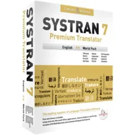 Systran v.7.0 Premium Translator English-World Language Pack – Complete Product – 1 User – Standard