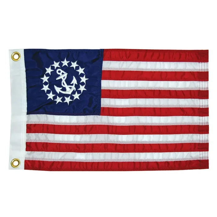 Taylor Made 12″ x 18″ Deluxe Sewn US Yacht Ensign Flag