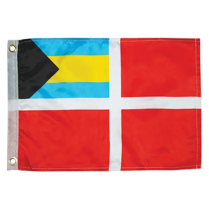 Taylor Made Bahamas Courtesy Flag 12″ x 18″