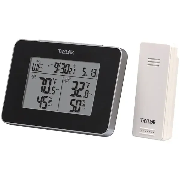 Taylor Precision Products 1731 Wireless Indoor & Outdoor Weather Station with