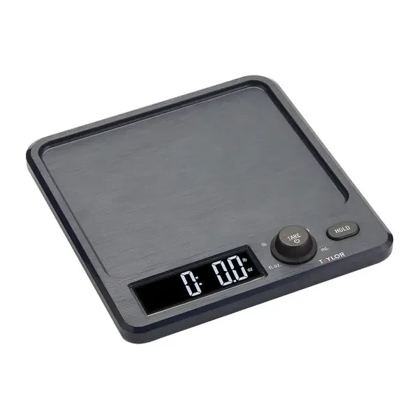 Taylor Precision Products 5280827 Antimicrobial Kitchen Scale with Rotating