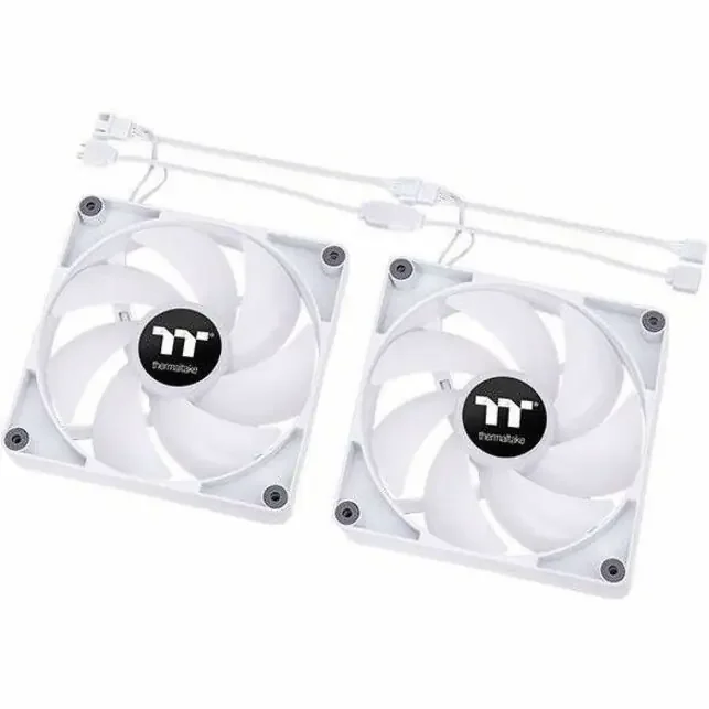 Thermaltake CT140 ARGB Sync PC Cooling Fan White (2-Fan Pack) – 2 Pack