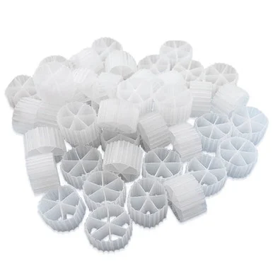 Tideline MBBR (Moving Bed Biofilm Reactor) Media – Small – 1 gallon, 5/8” Diameter, 3/8” Height