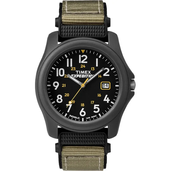 Timex Expedition® Camper Nylon Strap Watch – Black