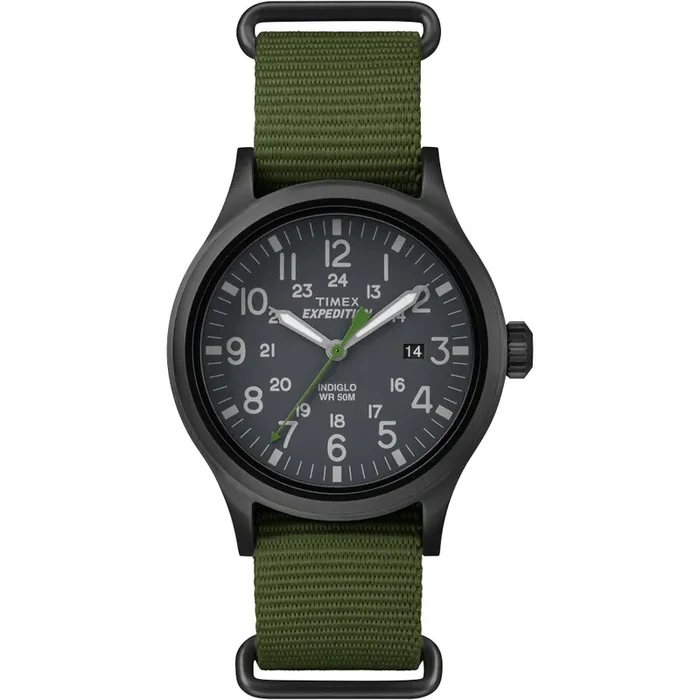 Timex Expedition Scout Slip-Thru Watch – Green