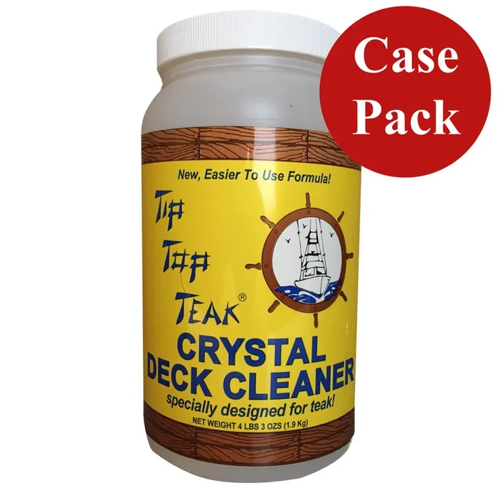 Tip Top Teak Tip Top Teak Crystal Deck Cleaner – Half Gallon (4lbs 3oz) – *Case of 6*