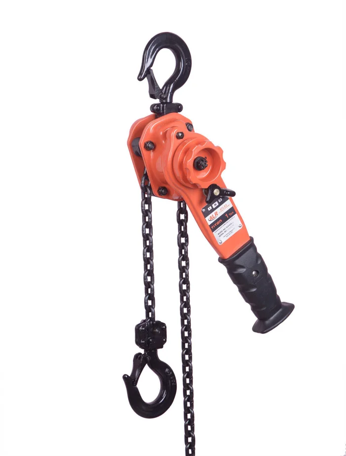 Titan Lever Hoist 1 Ton 2200 lbs 15′ Chain TLH-010-15