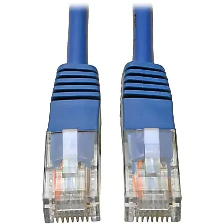 Tripp Lite CAT5e Molded Patch Cable, 7‘, Blue, 115566