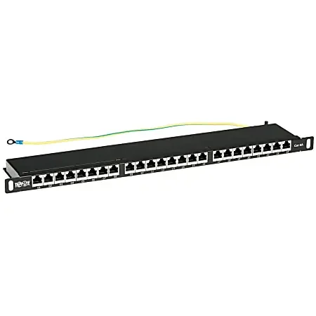 Tripp Lite® 6YJ590 24-Port Cat5e/Cat6 Patch Panel