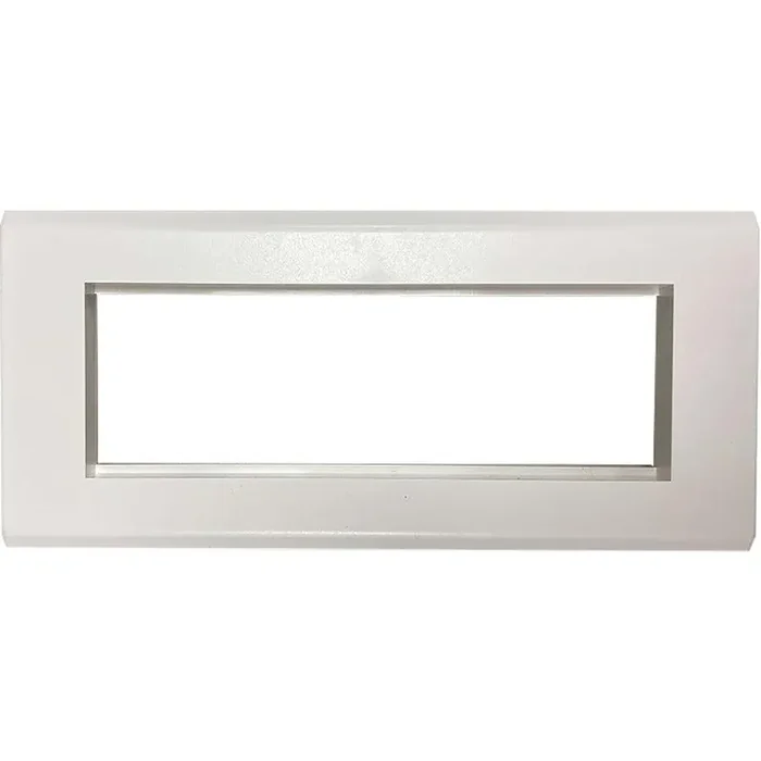 Tripp Lite Triple-Gang French-Style Gang Frame, White, TAA