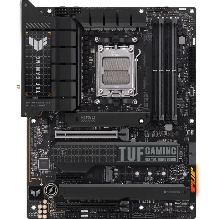 TUF GAMING X670E-PLUS WIFI Gaming Desktop Motherboard – AMD X670 Chipset – Socket AM5 – ATX